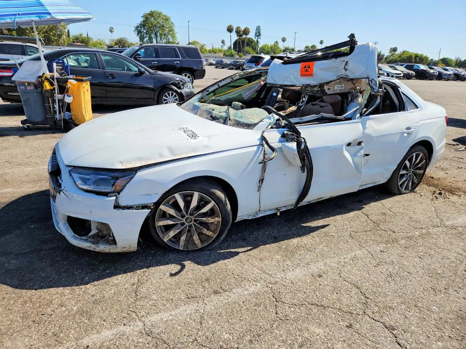 2021 Audi A4 VIN WAUABAF49MA069376 фото 1