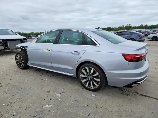 WAUABAF48NA013544 — 2022 Audi A4, фото 2 с аукциона Copart, Передняя часть