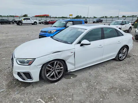 WAUEAAF49PN018350 — 2023 Audi A4, Боковая часть (Side), фото до ремонта
