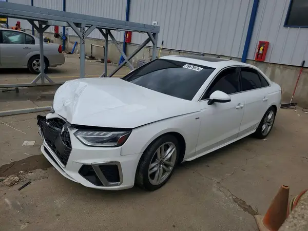 WAUEAAF48PN016508 — 2023 Audi A4, Передняя часть (Front End), фото до ремонта
