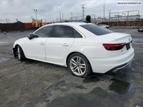 2023 Audi A4 Premium Plus 45 VIN WAUEAAF4XPN007244 фото 2