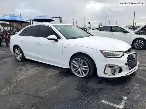 2023 Audi A4 Premium Plus 45 VIN WAUEAAF4XPN007244 фото 4
