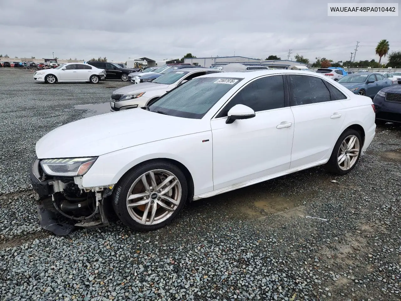 2023 Audi A4 Premium Plus 45 VIN WAUEAAF48PA010442 фото 1