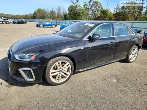 WAUDAAF40RN004660 — 2024 Audi A4, Задняя часть, фото до ремонта