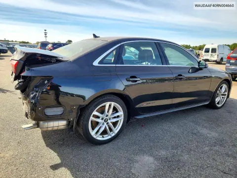 2024 Audi A4 Premium 45 VIN WAUDAAF40RN004660 фото 3