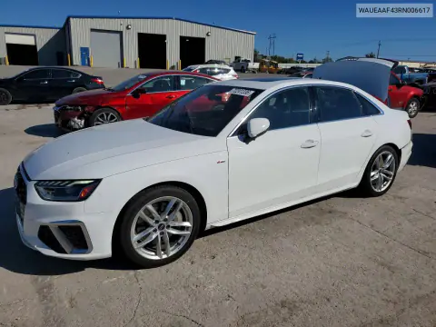 2024 Audi A4 Premium Plus 45 VIN WAUEAAF43RN006617 фото 1