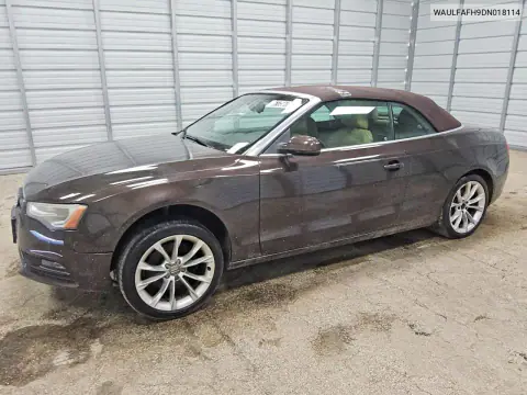WAULFAFH9DN018114 — 2013 Audi A5, Снята обшивка, фото до ремонта
