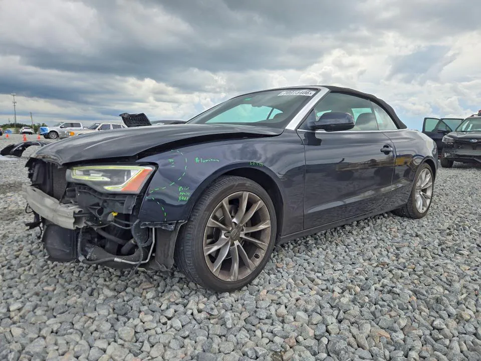2013 AUDI A5 VIN WAULFAFH8DN003443 фото 1