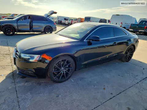 WAULFAFR3DA051822 — 2013 Audi A5, Задняя часть, фото до ремонта