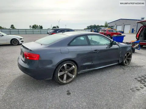 2015 Audi A5 Premium Plus VIN WAUMFAFR2FA026546 фото 3
