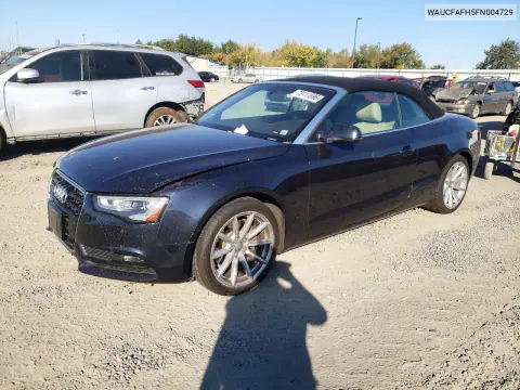 WAUCFAFH5FN004729 — 2015 Audi A5, Естественный износ, фото до ремонта