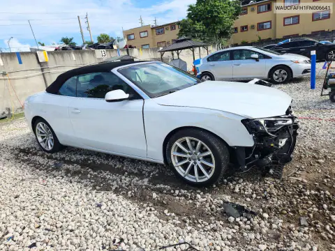 2015 Audi A5 Premium VIN WAUCFAFH1FN006641 фото 4