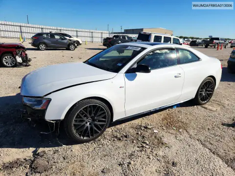 WAUM2AFR8GA013006 — 2016 Audi A5, Передняя часть, фото до ремонта