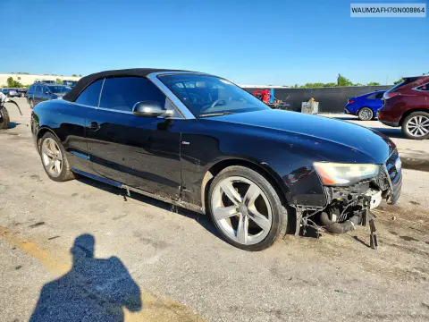 2016 Audi A5 Premium Plus S-Line VIN WAUM2AFH7GN008864 фото 4
