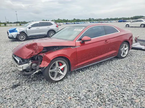 WAUSNAF55JA003956 — 2018 Audi A5, Передняя часть (Front End), фото до ремонта
