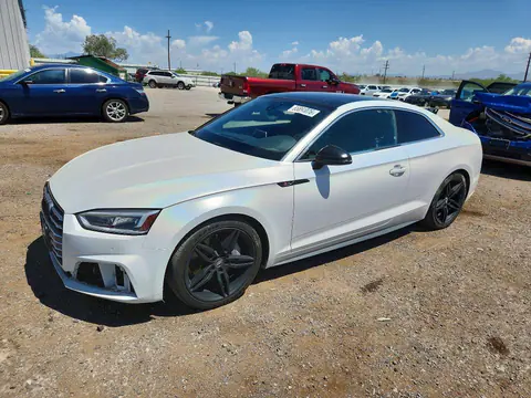 WAUTNAF54JA001426 — 2018 Audi A5, Передняя часть (Front End), фото до ремонта