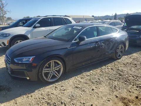 WAUENCF50JA128033 — 2018 Audi A5, Боковая часть (Side), фото до ремонта