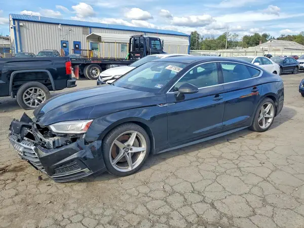 WAUENCF56KA023384 — 2019 Audi A5, Передняя часть (Front End), фото до ремонта