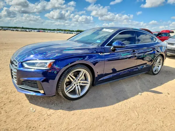 WAUENCF54KA077413 — 2019 Audi A5, Передняя часть (Front End), фото до ремонта