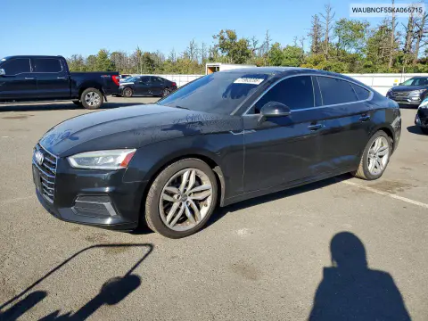 WAUBNCF55KA066715 — 2019 Audi A5, Сторона, фото до ремонта