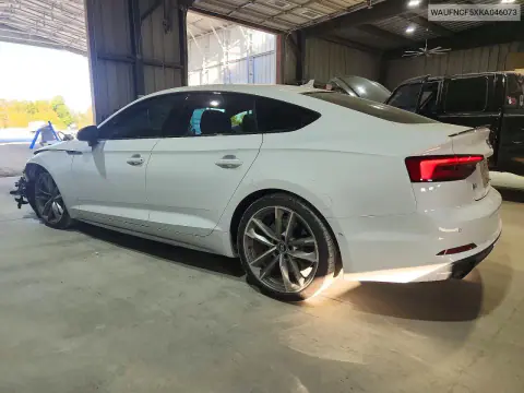 2019 Audi A5 Prestige S-Line VIN WAUFNCF5XKA046073 фото 2