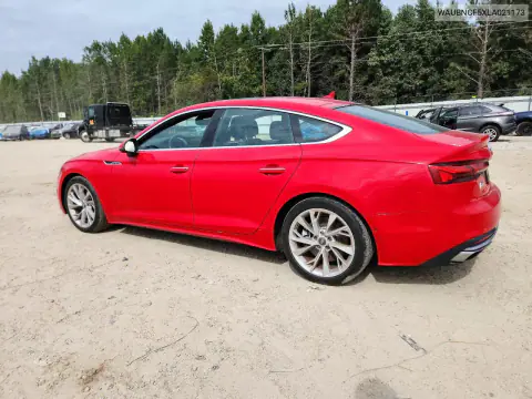 2020 Audi A5 Prestige VIN WAUBNCF5XLA021173 фото 2