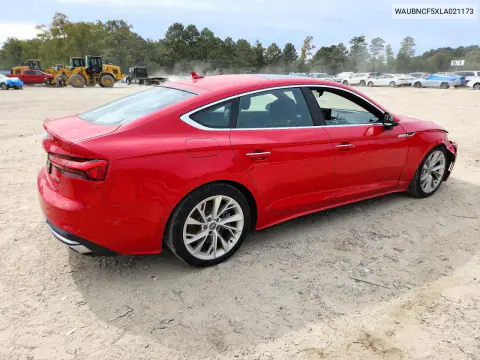 2020 Audi A5 Prestige VIN WAUBNCF5XLA021173 фото 3
