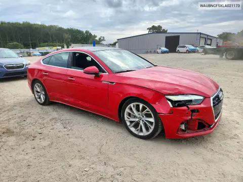 2020 Audi A5 Prestige VIN WAUBNCF5XLA021173 фото 4
