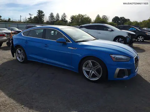 2021 Audi A5 Premium 45 VIN WAUDACF52MA011825 фото 4