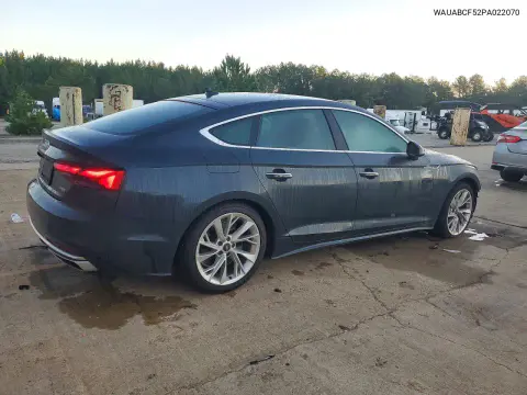 2023 Audi A5 Premium 40 VIN WAUABCF52PA022070 фото 3