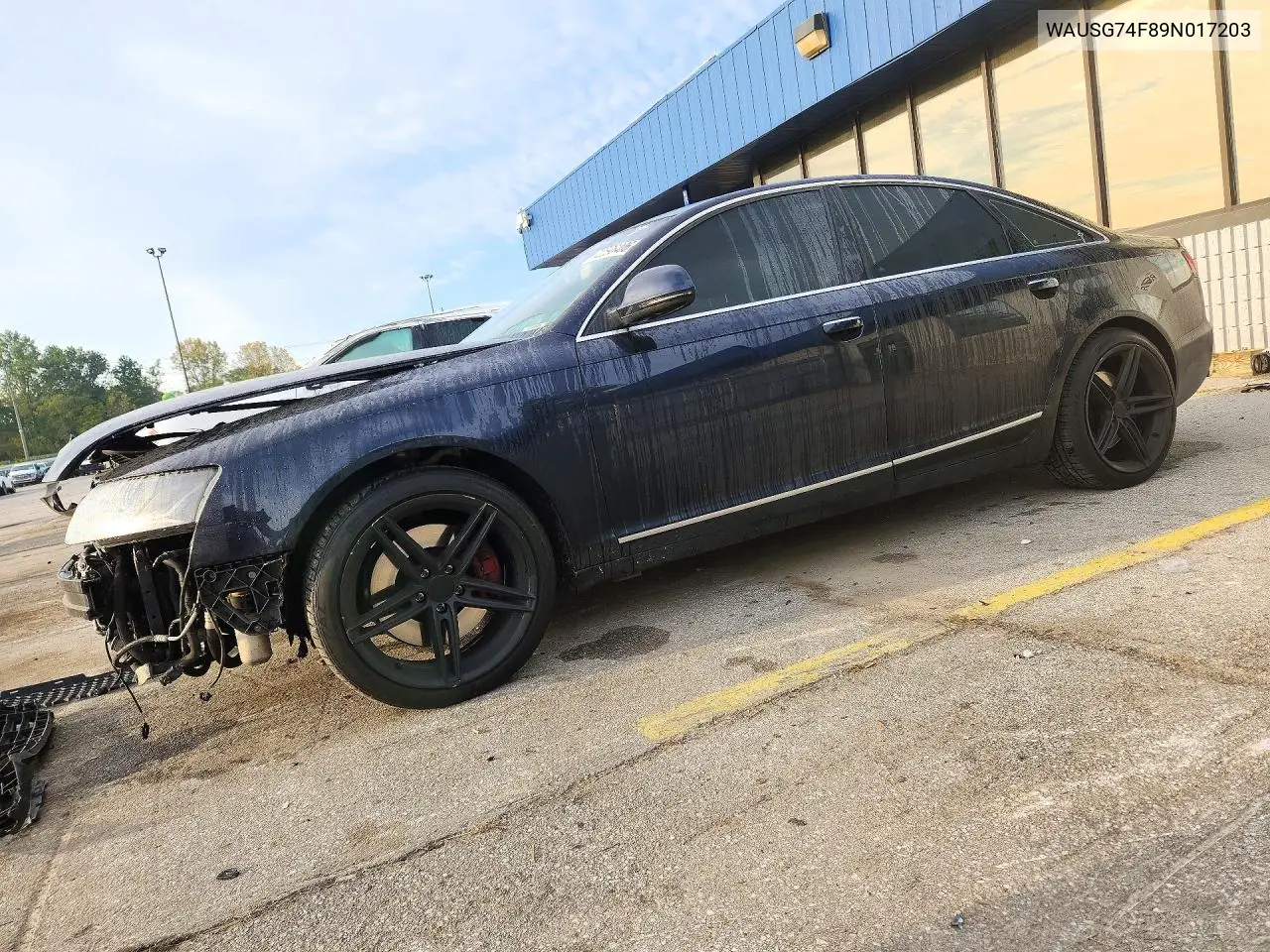 2009 Audi A6 Premium Plus VIN WAUSG74F89N017203 фото 1