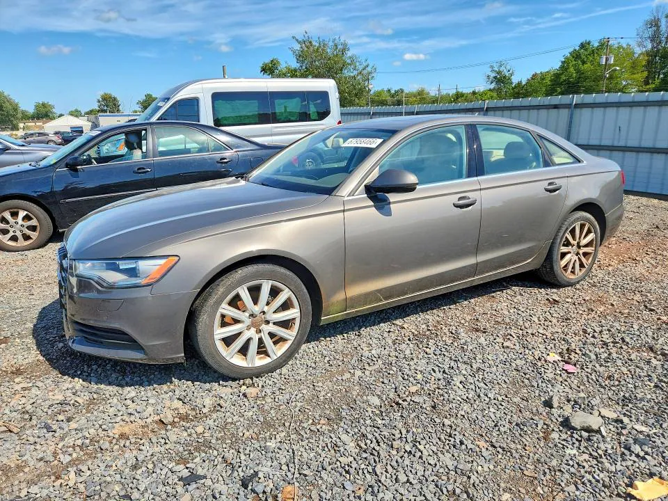 2013 AUDI A6 VIN WAUGFAFC8DN080898 фото 1
