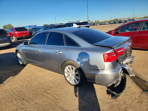 2013 AUDI A6 VIN WAUGFAFC4DN129658 фото 2