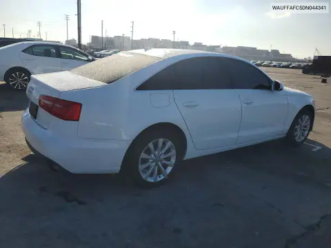 2013 Audi A6 Premium VIN WAUFFAFC5DN044341 фото 3