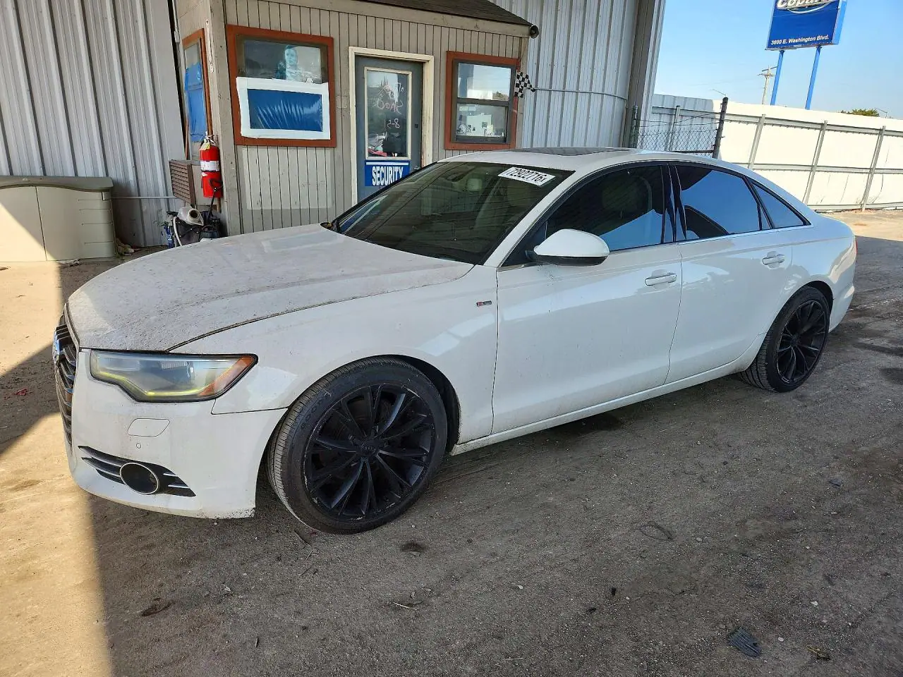 WAUDFAFC6DN128692 Audi A6 2013 — повреждение Передняя часть, фото до ремонта