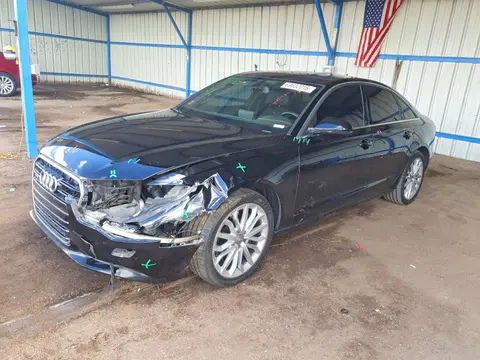 WAUGFAFC9EN022946 — 2014 Audi A6, Передняя часть (Front End), фото до ремонта