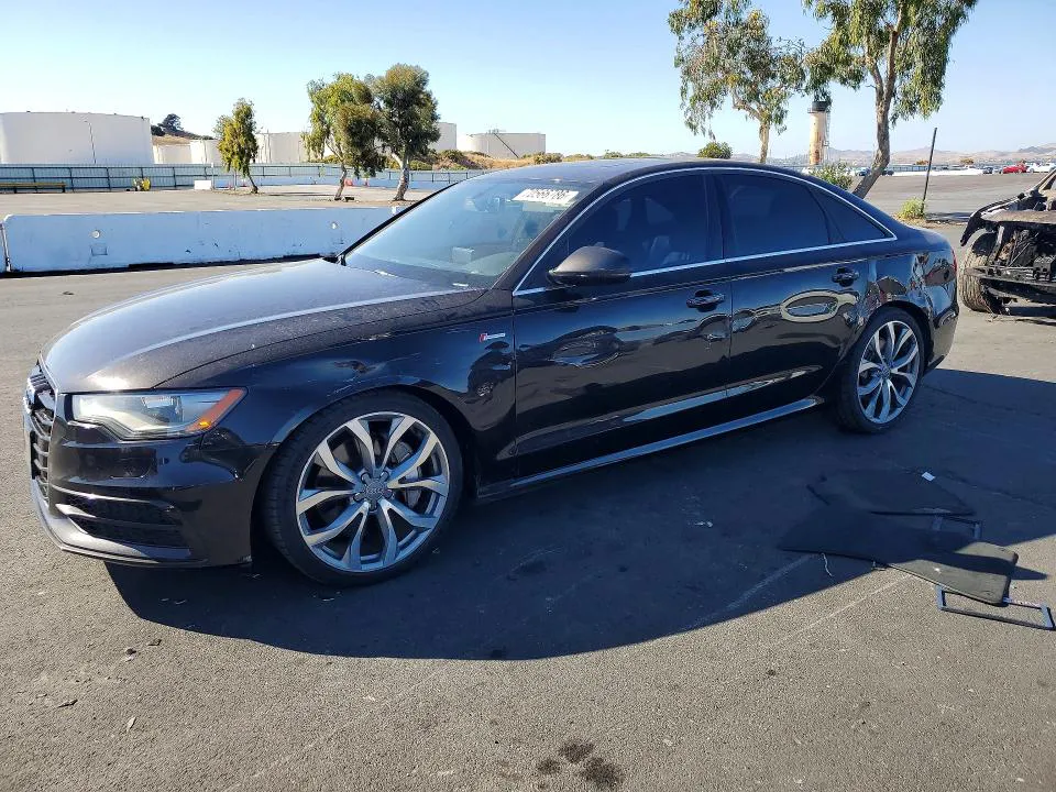 2014 Audi A6 VIN WAUHGAFC0EN025834 фото 1