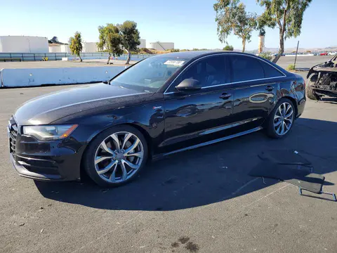 WAUHGAFC0EN025834 — 2014 Audi A6, Передняя часть (Front End), фото до ремонта