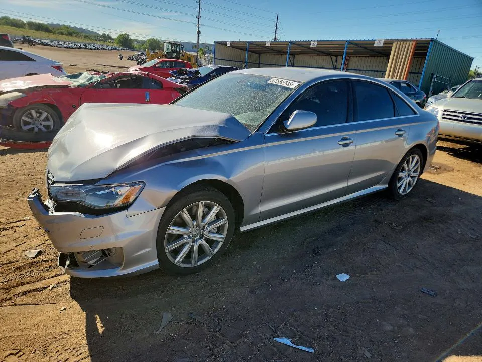 2016 AUDI A6 VIN WAUGFAFC0GN110934 фото 1