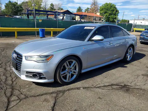 WAUHGAFC8GN077814 — 2016 Audi A6, Град (Hail), фото до ремонта