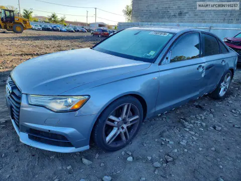 WAUFFAFC8GN195257 — 2016 Audi A6, Задняя часть, фото до ремонта