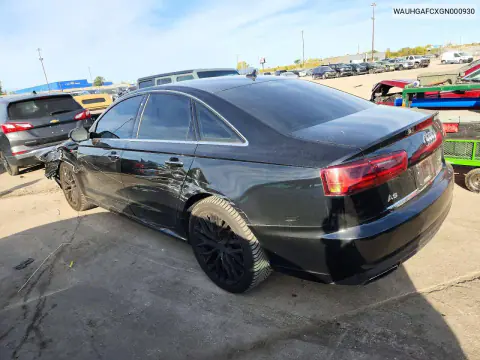 2016 Audi A6 Prestige VIN WAUHGAFCXGN000930 фото 2