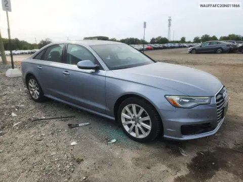 2016 Audi A6 Premium VIN WAUFFAFC2GN011866 фото 4