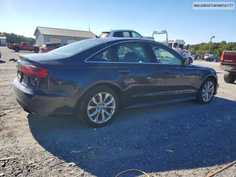 2017 Audi A6 Premium Plus VIN WAUG8AFC4HN016177 фото 3