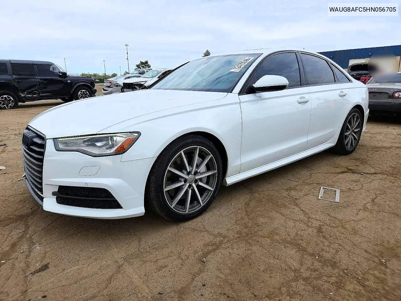 2017 Audi A6 Premium Plus VIN WAUG8AFC5HN056705 фото 1