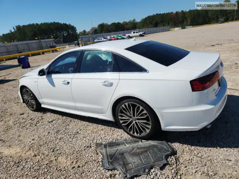 2017 Audi A6 Premium Plus VIN WAUD8AFC8HN012779 фото 2