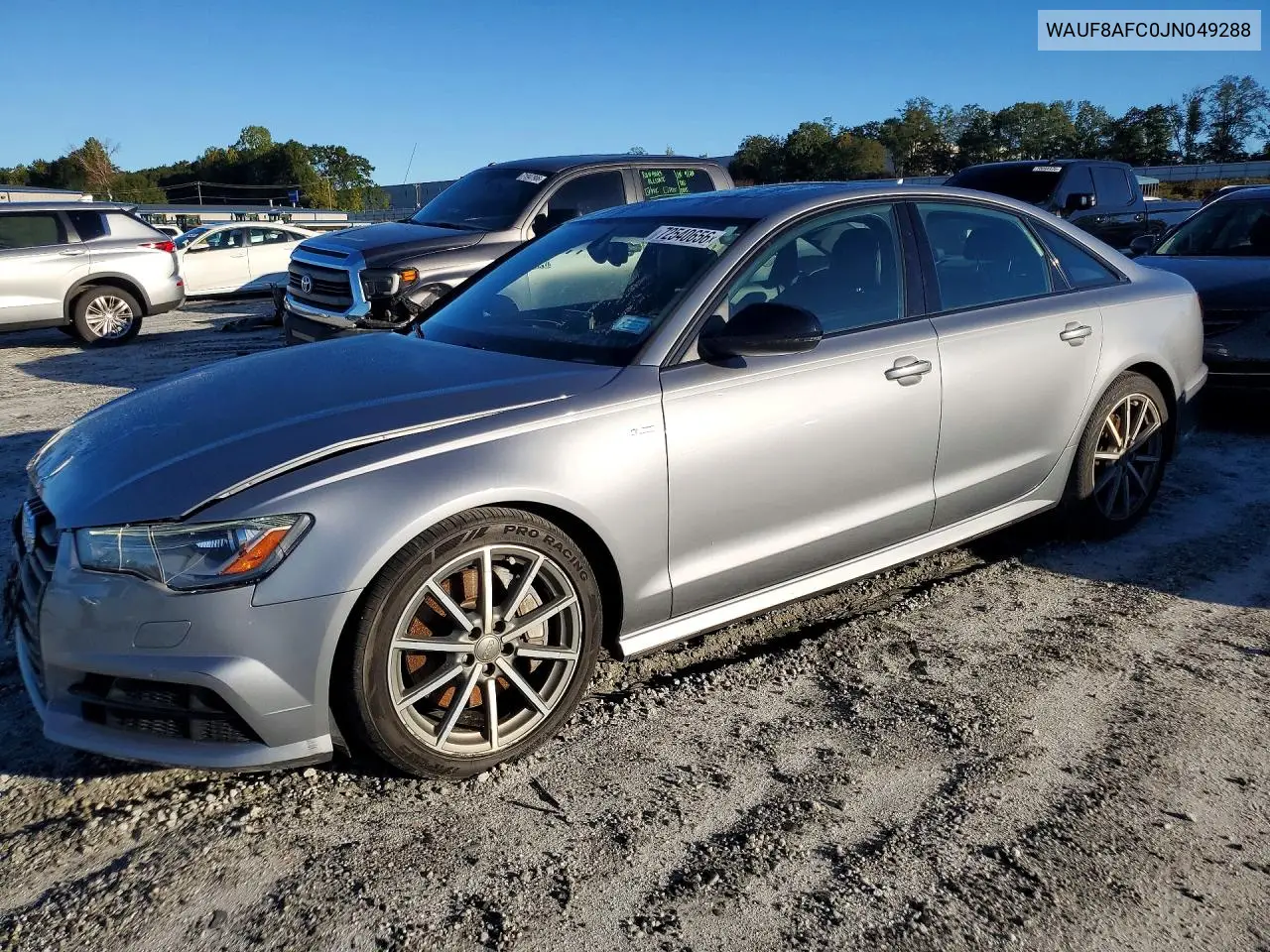 2018 Audi A6 Premium VIN WAUF8AFC0JN049288 фото 1