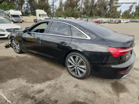 2019 Audi A6 Premium Plus VIN WAUL2AF25KN079920 фото 2