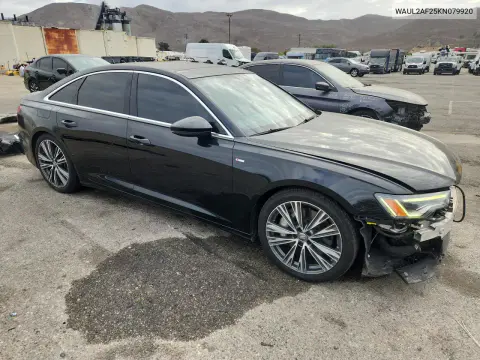 2019 Audi A6 Premium Plus VIN WAUL2AF25KN079920 фото 4
