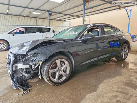 WAUE3BF29RN015398 — 2024 Audi A6, Передняя часть, фото до ремонта